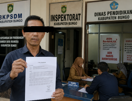 Skandal Oknum ASN Bungo, Mantan Suami Minta Pemda Bungo Jatuhkan Sanksi Tegas