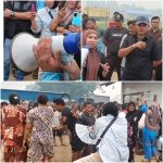 Ratusan Warga Senamat Bungo Demo PT BMA Buntut Buang Limbah ke Sungai