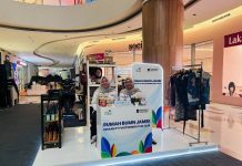 Booth Rumah BUMN Jambi Hadir di Palembang Icon, PLN UID S2JB Bawa 12 UMK Binaan Perluas Pasar